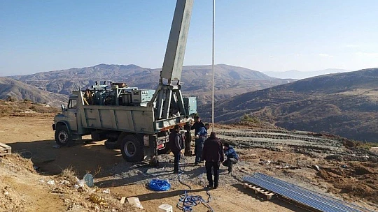 Elazığ'da yaban hayatına su desteği