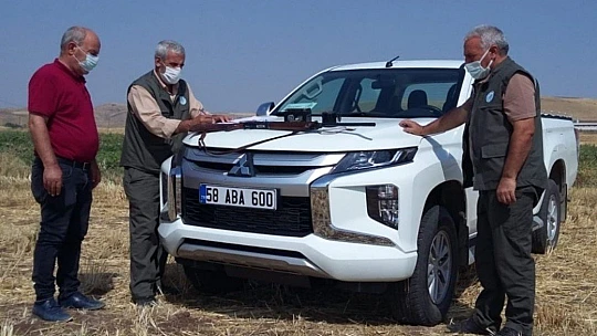 Yasak cihazla avlanan 2 şahsa işlem yapıldı