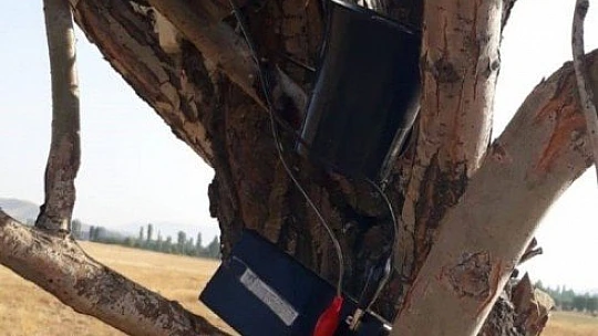 Yasak cihazla avlanan 2 şahsa işlem yapıldı