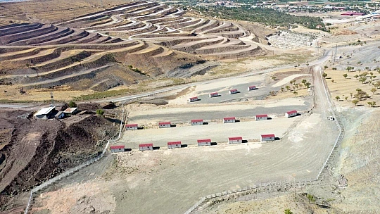 Elazığ'da yeni odun ambarı çalışmalarında sona gelindi