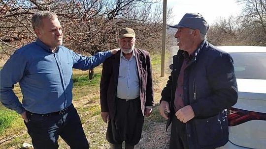 Elazığ'da zirai don nedeniyle hasar tespit çalışmaları başladı