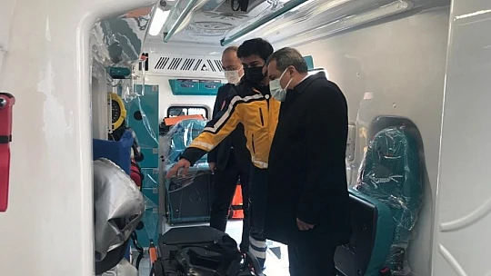 Elazığ'daki ambulans sayısı 64 oldu