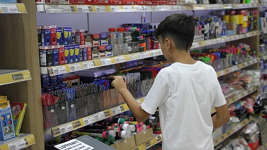 Elazığ'daki kırtasiyecilerde 'Yüz yüze eğitim' yoğunluğu