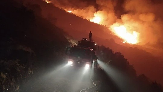 Yangın kontrol altına alındı