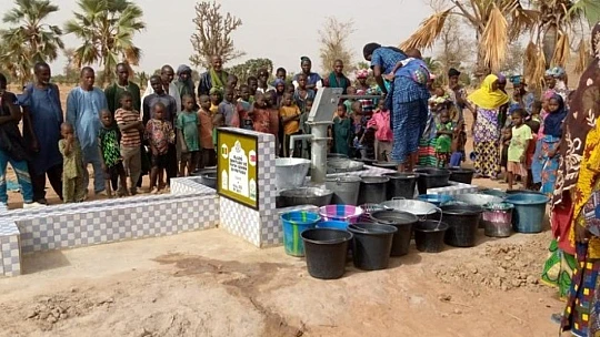Elazığ'dan şehitler adına Mali'de  su kuyusu açıldı