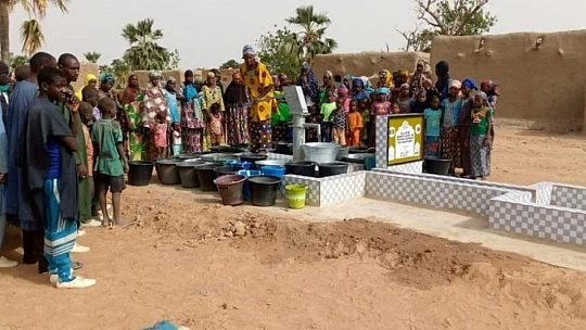 Elazığ'dan şehitler adına Mali'de  su kuyusu açıldı