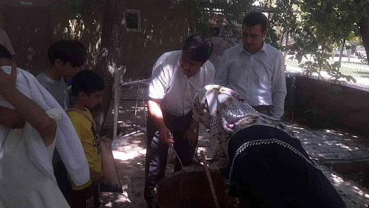 Elazığ İl Müftülüğünden aşure günü etkinliği