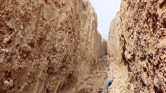 Elazığ İl Özel İdaresi alt yapı çalışmalarını sürdürüyor