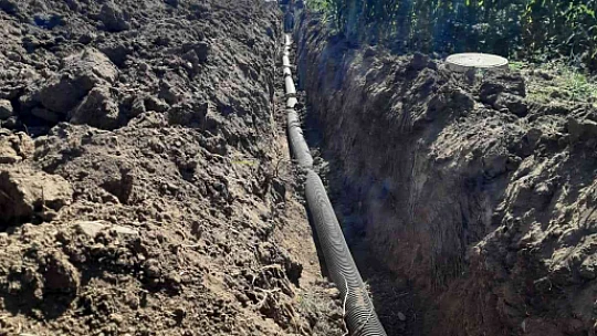 Elazığ'ın köylerinde alt yapı çalışmaları sürüyor