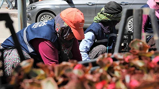 Elazığ, kadın eliyle güzelleşiyor