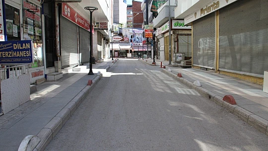 Elazığ kısıtlamada sessizliğe büründü