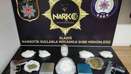 Elazığ polisi, uyuşturucu tacirlerine göz açtırmıyor