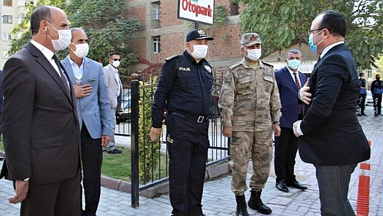 Elazığ protokolü, muhtarlarla bir araya geldi