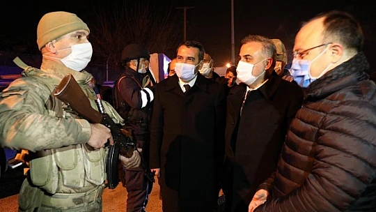Elazığ protokolü yeni yıla güvenlik güçleriyle girdi