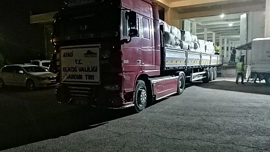 Elazığ Valisi Yırık, 'Deprem yaşamış bir il olarak hemen yardım ve ekiplerimizi gönderdik'