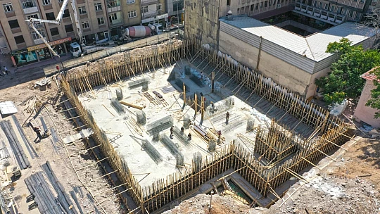 Engelsiz Yaşam Merkezi İnşaatı Devam Ediyor