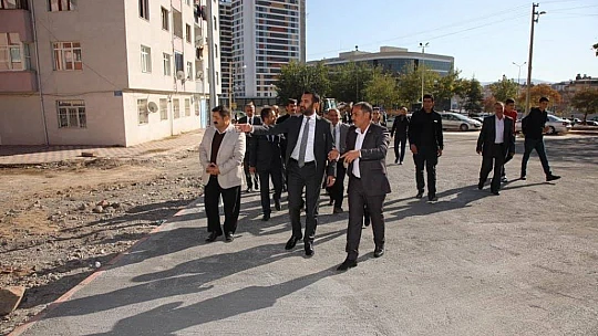 Başkan Şerifoğulları çalışmaları yerinde inceledi