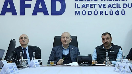 Devlet, Elazığ ve Malatya'ya 473 Milyon Lira ayni ve nakdi yardım yaptı