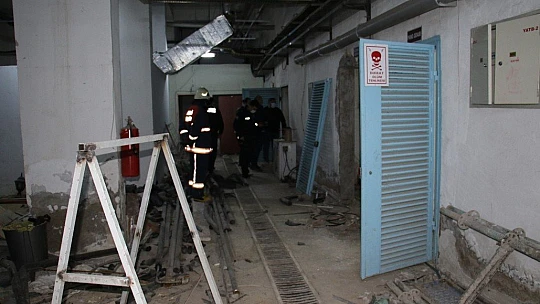 Eski hastanenin trafosuna girip akıma kapılan şahıs öldü