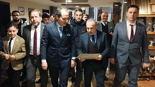 YRP Genel Başkanı Fatih Erbakan'ın Konya Temaslarına Mkyk Üyesi Mehmet Gül'de Katıldı