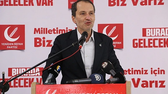 Fatih Erbakan Yeniden Refah Partisi kongresinde konuştu