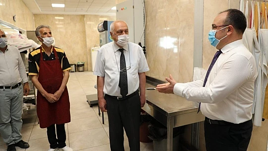 Vali Erkaya Yırık'tan Birimlere Ziyaret