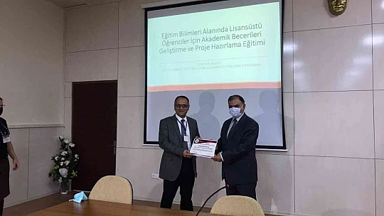Fırat Üniversitesinde akademik projeleri geliştirme ve proje eğitimi düzenlendi
