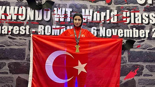 Gülse Polat'tan altın madalya