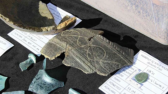 Harput Kalesi'nin tarihi çıkan buluntular ile 2 bin 200 yıl geriye gitti