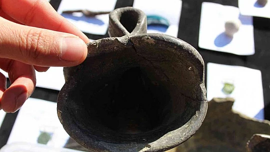 Harput Kalesi'nin tarihi çıkan buluntular ile 2 bin 200 yıl geriye gitti