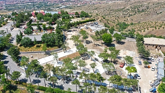 Balakgazi Parkı ve Cam Seyir Terası Şekilleniyor