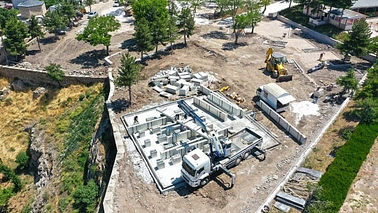 Balakgazi Parkı ve Cam Seyir Terası Şekilleniyor