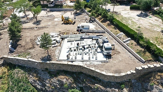 Balakgazi Parkı ve Cam Seyir Terası Şekilleniyor