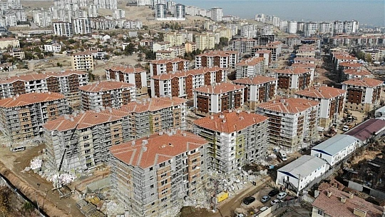 Bir mahalle 2 bin 251 konutla hızla dönüşüyor