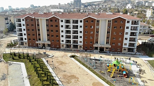 Bir mahalle 2 bin 251 konutla hızla dönüşüyor