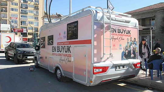İlk Evim, İlk İş Yerim projesinin tanıtım aracı Elazığ'da
