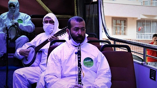 Elazığ sokakları müzikle yankılandı