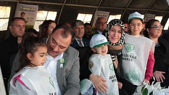 Elazığ'da Milli Ağaçlandırma Günü Coşkusu