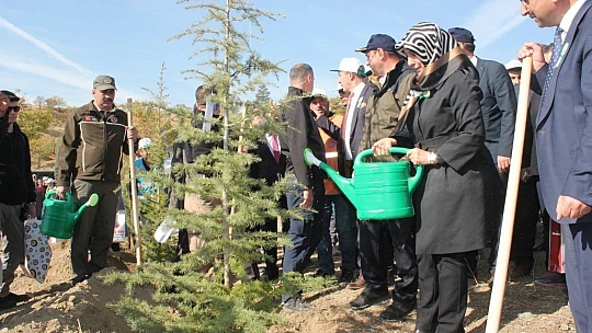 Elazığ'da Milli Ağaçlandırma Günü Coşkusu