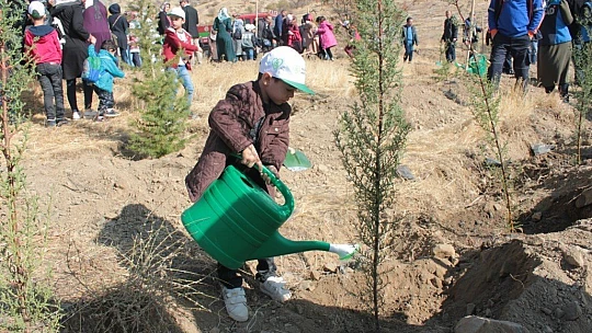 Elazığ'da Milli Ağaçlandırma Günü Coşkusu