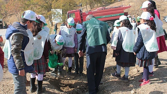 Elazığ'da Milli Ağaçlandırma Günü Coşkusu