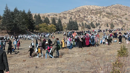 Elazığ'da Milli Ağaçlandırma Günü Coşkusu