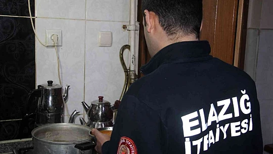 İtfaiyeciler ilk sahuru görev başında yaptı