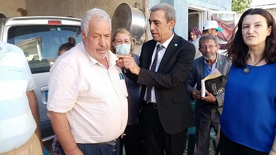 İYİ Parti köy ziyaretlerini sürdürüyor