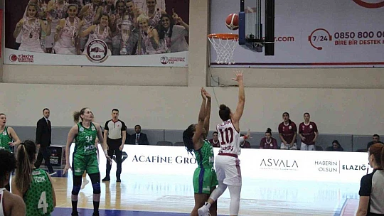 Kadınlar Basketbol Süper Ligi: Elazığ İl Özel İdare: 83 - UY İzmit Belediyespor: 90