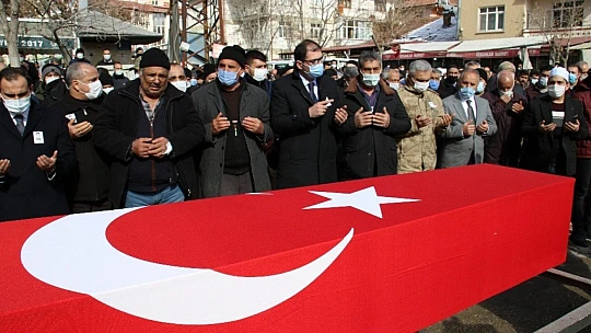 Kalbine yenik düşen Şehit Barak, son yolculuğuna uğurlandı