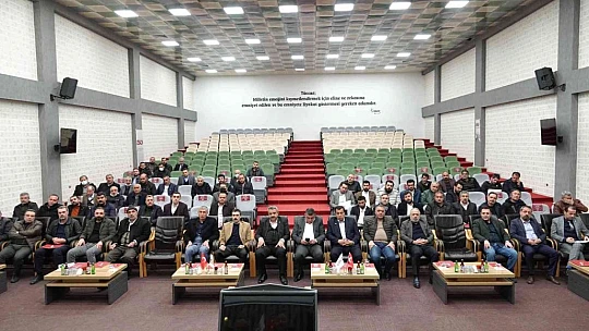 Kamu taahhüt ve müteahhitlik sektörü istişare toplantısı yapıldı