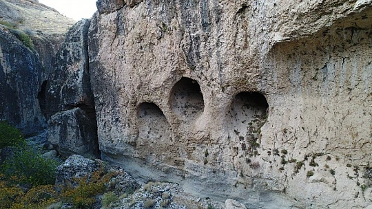 Kanyonlar, yaban hayatına ev sahipliği yapıyor