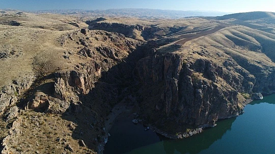 Kanyonlar, yaban hayatına ev sahipliği yapıyor