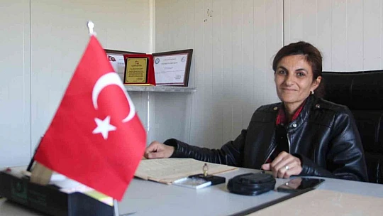 Karşısına rakip çıkmayan kadın muhtar, 18 yıldır görevinin başında